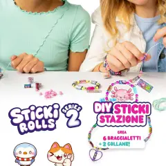 Sticki Rolls - Sticki Set Per Realizzare Bracciali E Collane - creatività