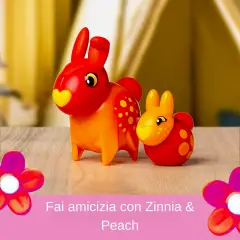 Brio Flora Personaggi Zinnia E Peach - Primi giochi