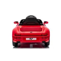 Auto Elettrica Porsche Ruf Tunning Rossa 12V - auto