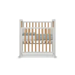 Lettino Evolutivo Forever 8 in 1 Bianco con Piumone Grigio Brevi - collezioni