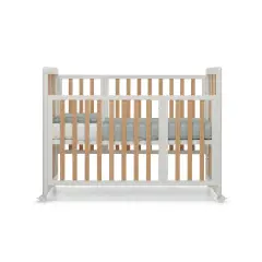 Lettino Evolutivo Forever 8 in 1 Bianco con Piumone Grigio Brevi - collezioni