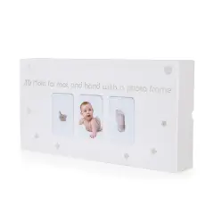 Set per Impronta Mani e Piedi in Gesso 3D con Cornice - complementi d'arredo