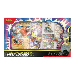Pokemon Collezione Con Statuina Mega Lucario-Ex - Giochi di società