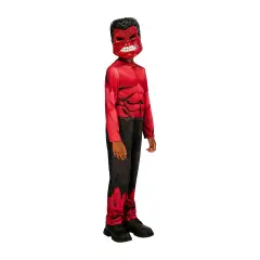 Costume Hulk Classic Rosso - Taglia XS - 5/6 Anni - abiti bambino e bambina