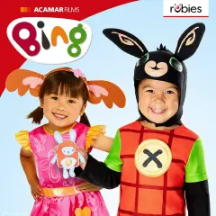 Costume Bing Deluxe Bambini - Taglia 3T - 2/3 Anni - abiti bambino e bambina