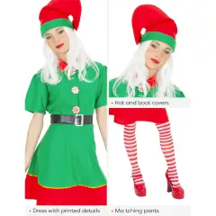 Costume Elfo Per Adulti Donna - Taglia S - abiti adulto