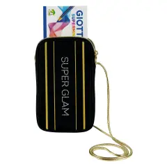 Giotto Supermina - Astuccio Da 12 Colori + Pochette Super Glam - Pastelli