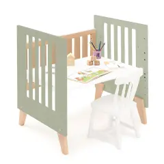 Alondra Culla Lettino Trasformabile 7in1 Nexor 3 Erba Verde Oliva K32 - collezioni