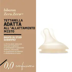 Tettarella Zero Zero Silicone Anticolica Flusso Lento (S) 2pz Fair - biberon e accessori