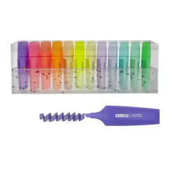 Set Evidenziatori Glimmer Palette 12 Colori - penne pennarelli ufficio