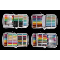 Art Box Premium Con Tracolla 145 Pezzi Colorazioni Assortite - Pastelli