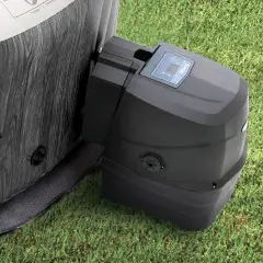 Pure Spa 6 Posti con Pompa, Riscaldatore, Purificazione Acqua,2 Poggia Testa,Led Multi Color - piscine gonfiabili