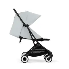 Passeggino Orfeo Fog Light Grey Cybex Telaio Nero - passeggini compatti