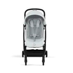 Passeggino Orfeo Fog Light Grey Cybex Telaio Nero - passeggini compatti