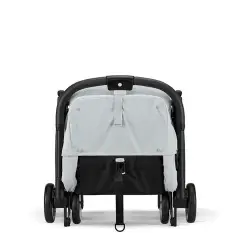 Passeggino Orfeo Fog Light Grey Cybex Telaio Nero - passeggini compatti