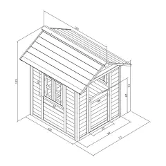 Casetta Gioco In Legno Lodge - Palestrine