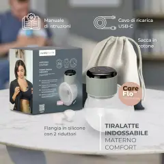 Tiralatte Elettrico indossabile Materno Comfort 1260W - Singolo a 3 fasi - allattamento