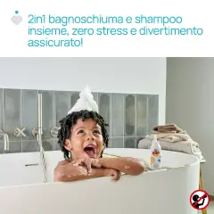 Chicco Pop Mousse Lavante Corpo&Capelli Vanilla Wrap 200 Ml - cosmesi e igiene