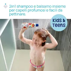 Chicco Pop Shampoo&Balsamo Strawberry Candy 250 Ml - cosmesi e igiene