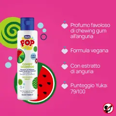 Chicco Pop Shampoo&Balsamo Watermelon Splash 250 Ml - cosmesi e igiene