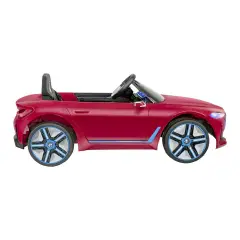 Auto Elettrica per Bambini Bmw I4 12V con Radiocomando Rossa - auto