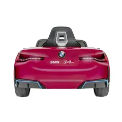Auto Elettrica per Bambini Bmw I4 12V con Radiocomando Rossa - auto