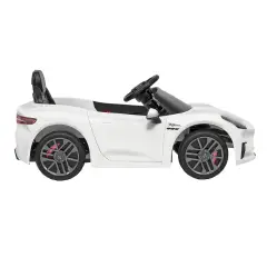 Auto Elettrica per Bambini Maserati Granturismo 12V con Radiocomando Bianca - auto