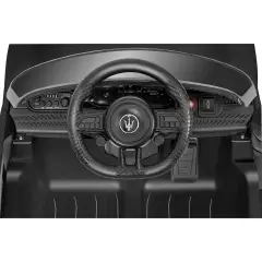 Auto Elettrica per Bambini Maserati Granturismo 12V con Radiocomando Nera - auto