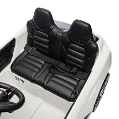 Porsche Macan Turbo EV Auto Elettrica per Bambini, Licenza Ufficiale, Bianca - auto