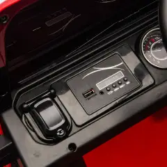 Jeep Wrangler Rubicon Auto Elettrica, Licenza Ufficiale, Telecomando e Luci LED, Rosso - auto