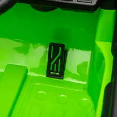 Jeep Wrangler Rubicon Auto Elettrica, Licenza Ufficiale, Telecomando e Luci LED, Verde - auto