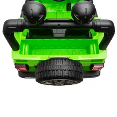 Jeep Wrangler Rubicon Auto Elettrica, Licenza Ufficiale, Telecomando e Luci LED, Verde - auto