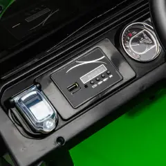 Jeep Wrangler Rubicon Auto Elettrica, Licenza Ufficiale, Telecomando e Luci LED, Verde - auto