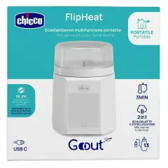 Scaldabiberon e Sterilizzatore Portatile 2in1 Chicco - Sicurezza e igiene