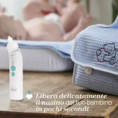 Aspiratore Nasale Elettrico Physioclean Chicco Leggera - igiene