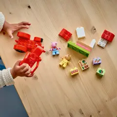 LEGO DUPLO 10468 Peppa Pig Trattore e Mercato - Costruzioni in plastica