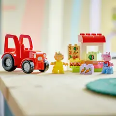 LEGO DUPLO 10468 Peppa Pig Trattore e Mercato - Costruzioni in plastica