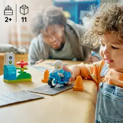 Lego Duplo Motocicletta Blu della Polizia 10471 - Costruzioni in plastica