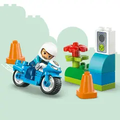 Lego Duplo Motocicletta Blu della Polizia 10471 - Costruzioni in plastica