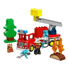 Lego Duplo Autopompa con Manichetta e Pompiere 10473 - Costruzioni in plastica
