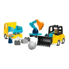Lego Duplo Veicoli da Cantiere 3 in 1 10475 - Costruzioni in plastica