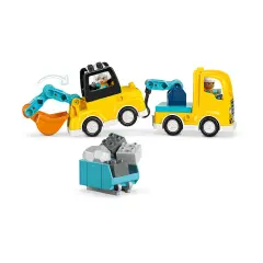 Lego Duplo Veicoli da Cantiere 3 in 1 10475 - Costruzioni in plastica