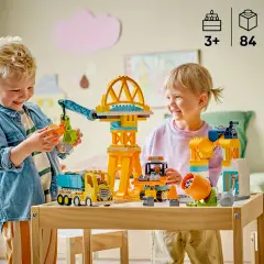Lego Duplo Cantiere e Veicoli 3 in 1 10476 - Costruzioni in plastica