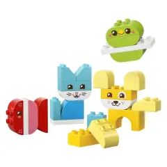 Lego Duplo My First Animali Domestici Creativi 3 in 1 10477 - Costruzioni in plastica