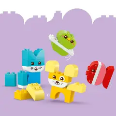 Lego Duplo My First Animali Domestici Creativi 3 in 1 10477 - Costruzioni in plastica