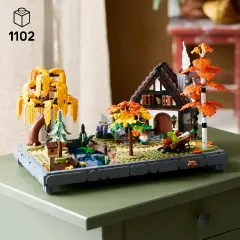 LEGO Icons 11372 Giardino Autunnale Cottage Kit Adulti 1102 pz - lego