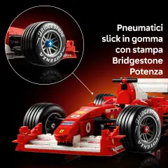 Lego Icons Ferrari F2004 e Michael Schumacher 11375 - lego
