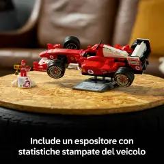 Lego Icons Ferrari F2004 e Michael Schumacher 11375 - lego