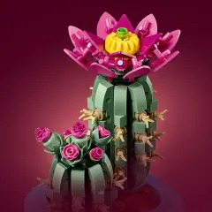 LEGO Botanicals 11509 Cactus in Fiore Pianta Artificiale - lego