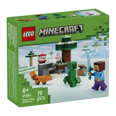 LEGO Minecraft 21583 Avventura di Steve nella Taiga 79 pz - lego